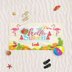 Yoosh Hello Summer - Beach Towel - Towels - British D'sire