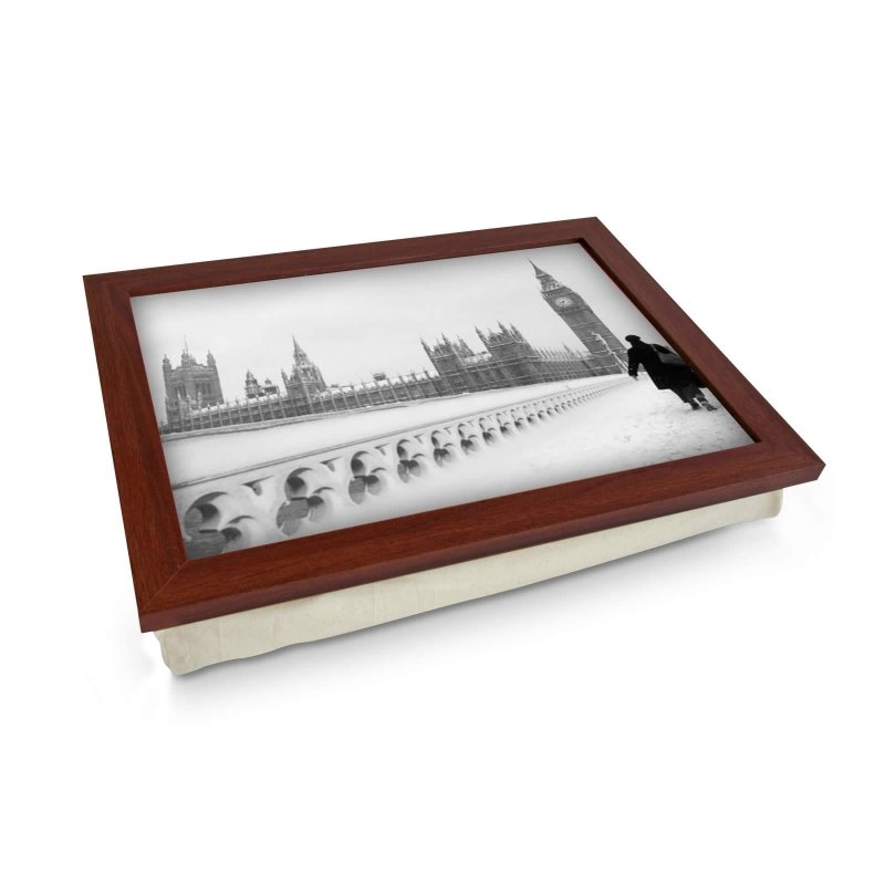 Yoosh Houses of Parliament in Snow Lap Tray - Kitchen Tools & Gadgets - British D'sire Main image