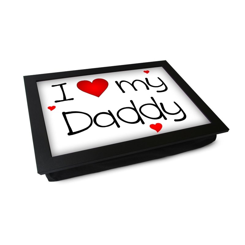 Yoosh I Heart My Daddy Lap Tray - L0445 - Kitchen Tools & Gadgets - British D'sire
