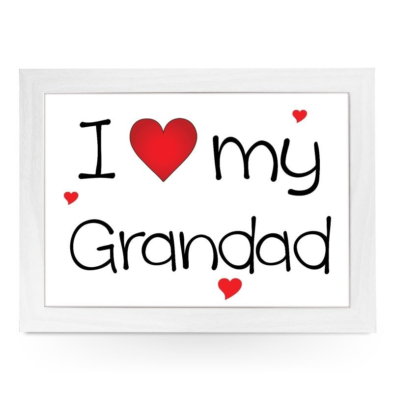 Yoosh I Heart My Grandad Lap Tray - L0446 - Kitchen Tools & Gadgets - British D'sire