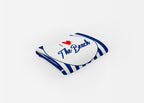 Yoosh I Heart The Beach Blue Striped - Beach Towel - Towels - British D'sire