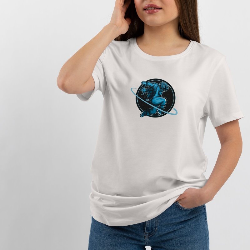 Yoosh Jumping Astronaut T-Shirt - Mens T-Shirts & Shirts - British D'sire