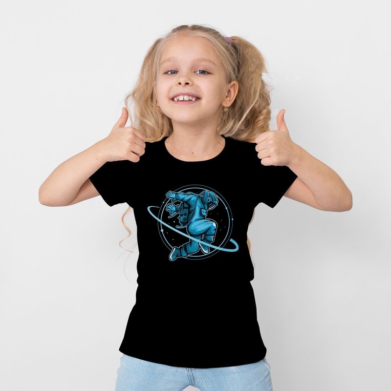 Yoosh Jumping Astronaut T-Shirt Secondary image
