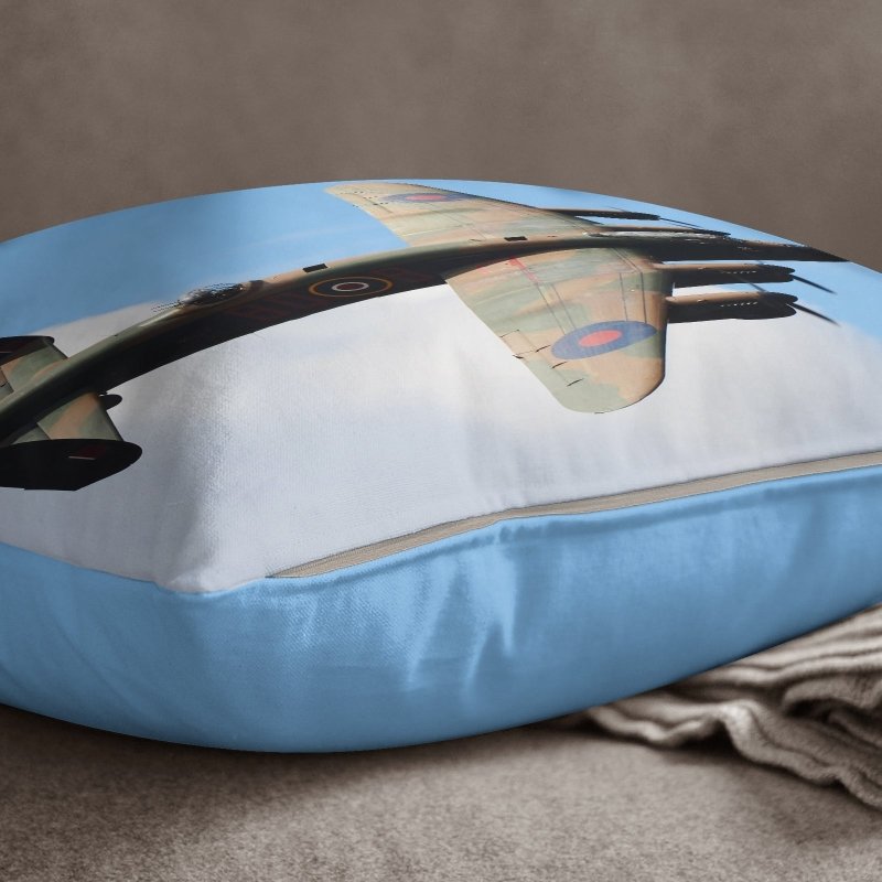 Yoosh Lancaster Bomber - 40 x 40 cm Cushion - Cushions & Covers - British D'sire
