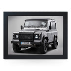 Yoosh Land Rover Defender Silver Lap Tray - L0576 - Kitchen Tools & Gadgets - British D'sire