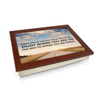 Yoosh Live In The Now Print Lap Tray - Kitchen Tools & Gadgets - British D'sire