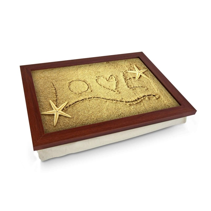 Yoosh Love Written in Sand Lap Tray - Kitchen Tools & Gadgets - British D'sire Main image