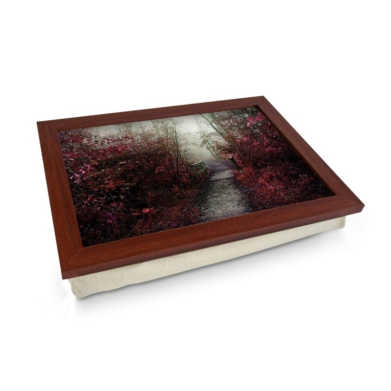 Yoosh Misty Autumn Path Lap Tray - L0154 - Kitchen Tools & Gadgets - British D'sire Main image