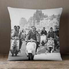 Yoosh Mods on Scooters 40 cm Cushion - Cushions & Covers - British D'sire