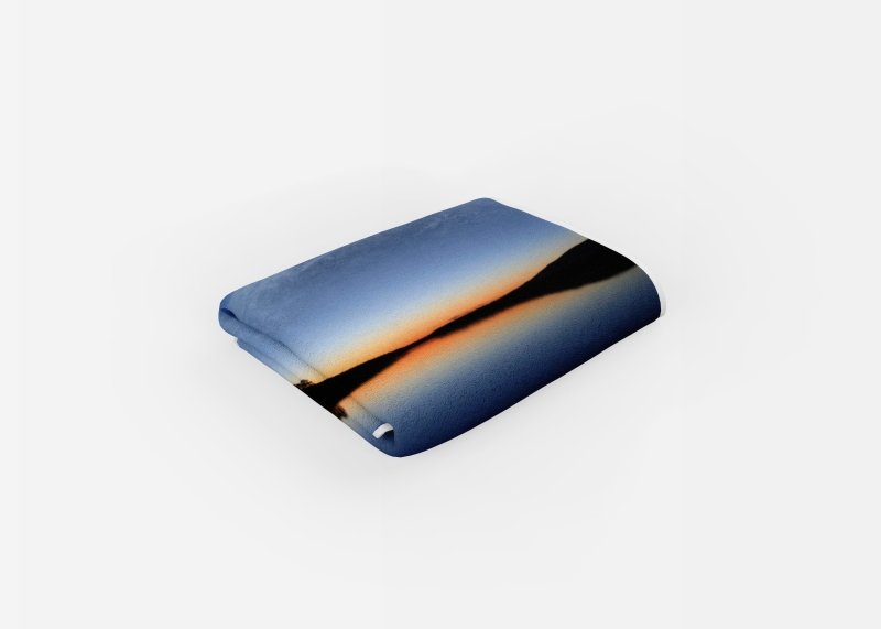 Yoosh Moon And Lake - Beach Towel - British D'sire