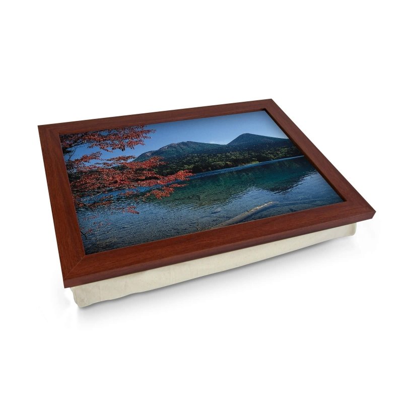 Yoosh Mountain Lake With Autumn Tree Lap Tray - L0355 - Kitchen Tools & Gadgets - British D'sire Main image