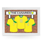 Yoosh Norwich City FC 'The Canaries' Lap Tray - L920 - Kitchen Tools & Gadgets - British D'sire