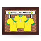 Yoosh Norwich City FC 'The Canaries' Lap Tray - L920 - Kitchen Tools & Gadgets - British D'sire