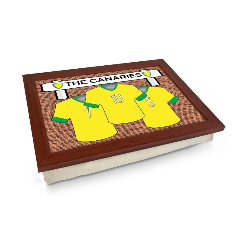 Yoosh Norwich City FC 'The Canaries' Lap Tray - L920 Secondary image