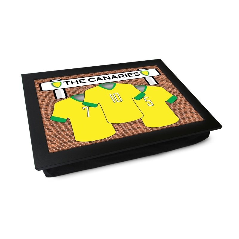 Yoosh Norwich City FC 'The Canaries' Lap Tray - L920 - Kitchen Tools & Gadgets - British D'sire