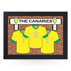 Yoosh Norwich City FC 'The Canaries' Lap Tray - L920 - Kitchen Tools & Gadgets - British D'sire