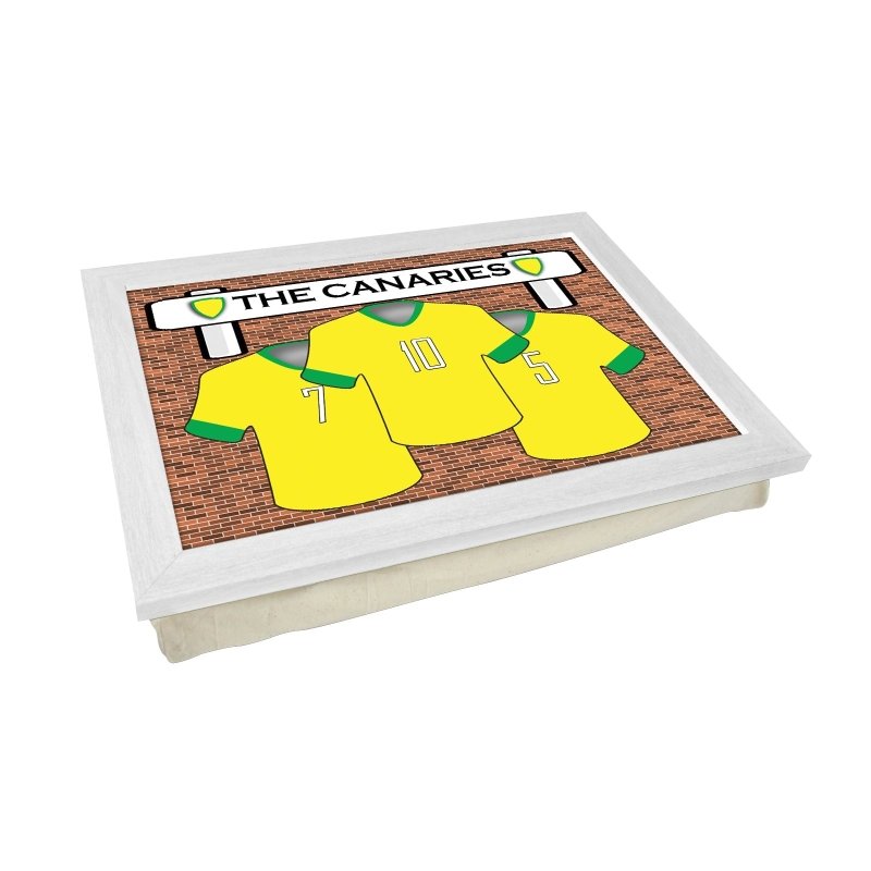 Yoosh Norwich City FC 'The Canaries' Lap Tray - L920 - Kitchen Tools & Gadgets - British D'sire