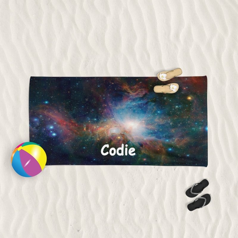 Yoosh Orion Nebula - Beach Towel - British D'sire Main image