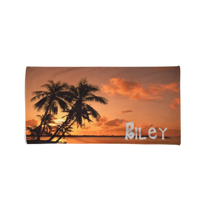 Yoosh Palm Trees Silhouette - Beach Towel - British D'sire