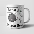 Yoosh Personalised Love Struck Mug - M032 - Glasswares & Drinkwares - British D'sire