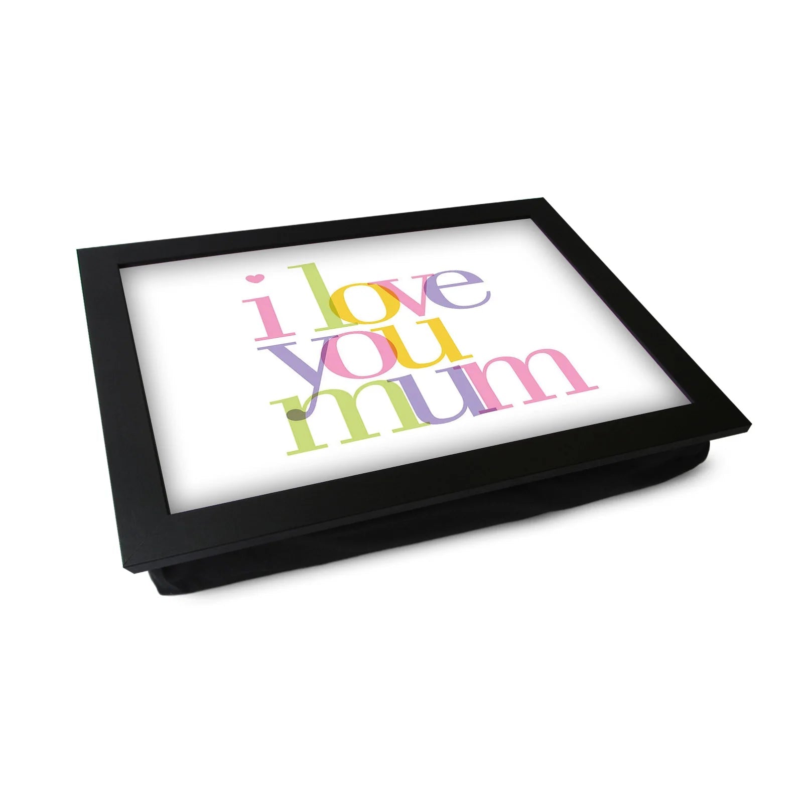 Yoosh Personalize I Love You Mum Lap Tray - Kitchen Tools & Gadgets - British D'sire Main image