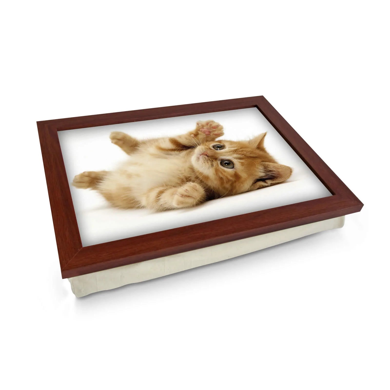 Yoosh Personalize Playful Kitten Lap Tray - Kitchen Tools & Gadgets - British D'sire Main image