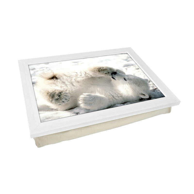 Yoosh Polar Bear Cub Lap Tray - L0384 - Kitchen Tools & Gadgets - British D'sire Main image