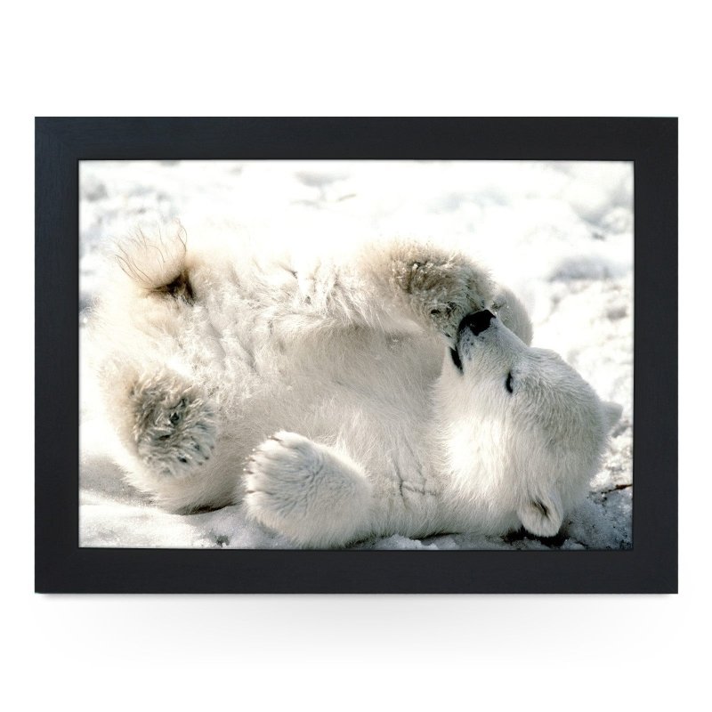 Yoosh Polar Bear Cub Lap Tray - L0384 - Kitchen Tools & Gadgets - British D'sire
