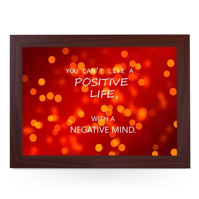 Yoosh Positive Life Print Lap Tray - Kitchen Tools & Gadgets - British D'sire Main image