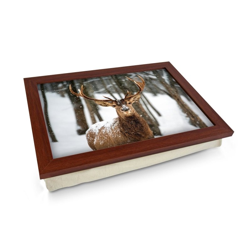 Yoosh Reindeer In The Snow Lap Tray - L0572 - Kitchen Tools & Gadgets - British D'sire Main image
