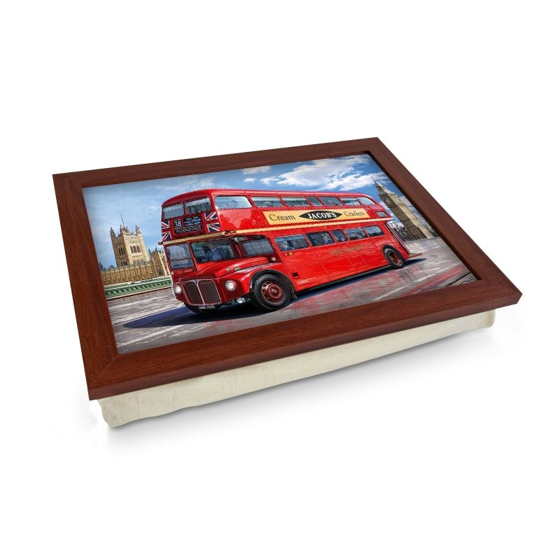 Yoosh Routemaster London Bus Painting Lap Tray - L0734 - Kitchen Tools & Gadgets - British D'sire