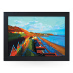 Yoosh Scarborough Beach Huts England Lap Tray - Kitchen Tools & Gadgets - British D'sire