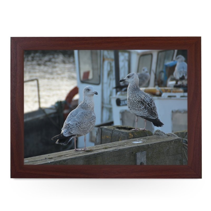 Yoosh Scarborough Seaguls England Lap Tray - Kitchen Tools & Gadgets - British D'sire Main image