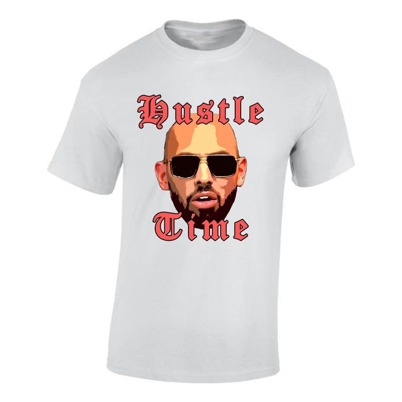 Yoosh Tate Hustle Time Mens T-Shirt - Mens T-Shirts & Shirts - British D'sire