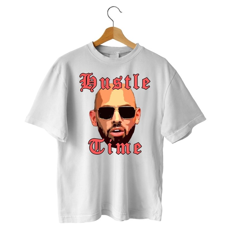 Yoosh Tate Hustle Time Mens T-Shirt - Mens T-Shirts & Shirts - British D'sire