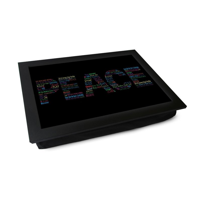 Yoosh The Meaning Of Peace Lap Tray - L608 - Kitchen Tools & Gadgets - British D'sire Main image