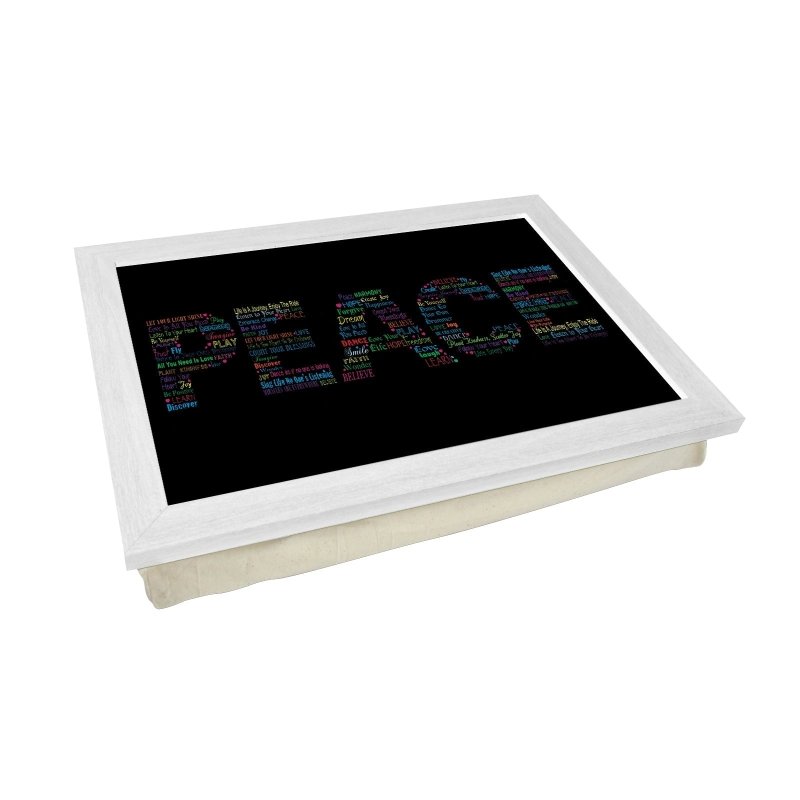 Yoosh The Meaning Of Peace Lap Tray - L608 Secondary image