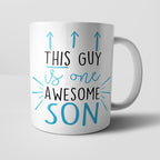 Yoosh This Guy is Awesome Personalised Mug - Glasswares & Drinkwares - British D'sire