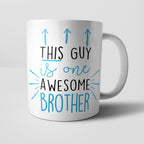 Yoosh This Guy is Awesome Personalised Mug - Glasswares & Drinkwares - British D'sire