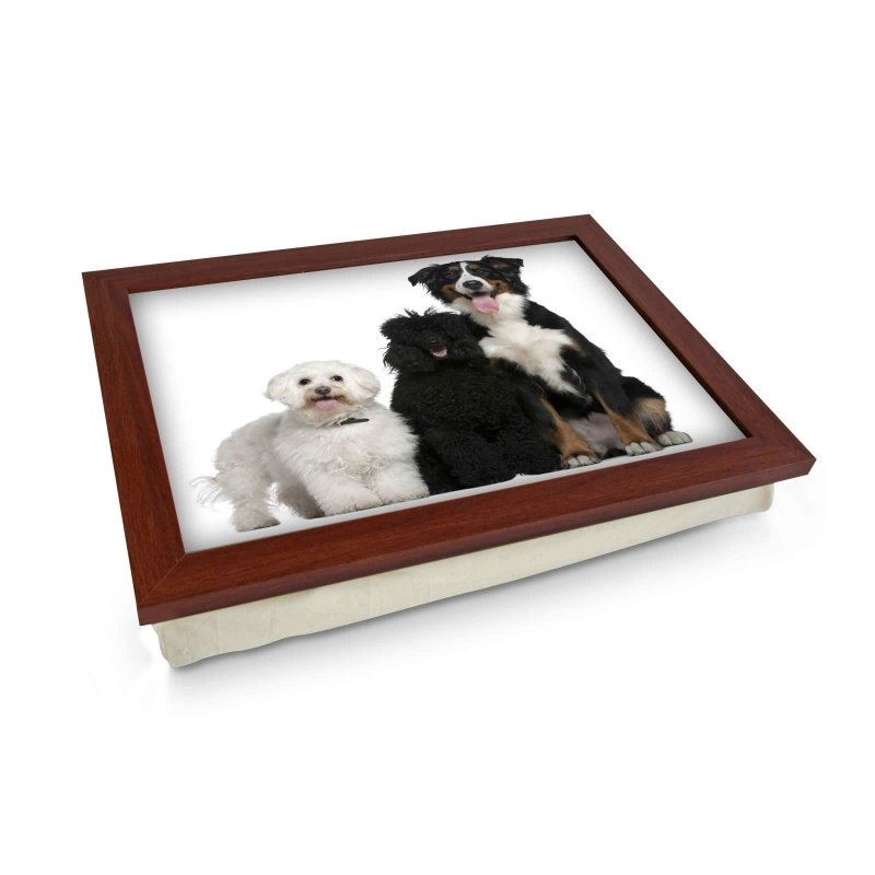 Yoosh Three Dog Breeds Lap Tray - Kitchen Tools & Gadgets - British D'sire Main image