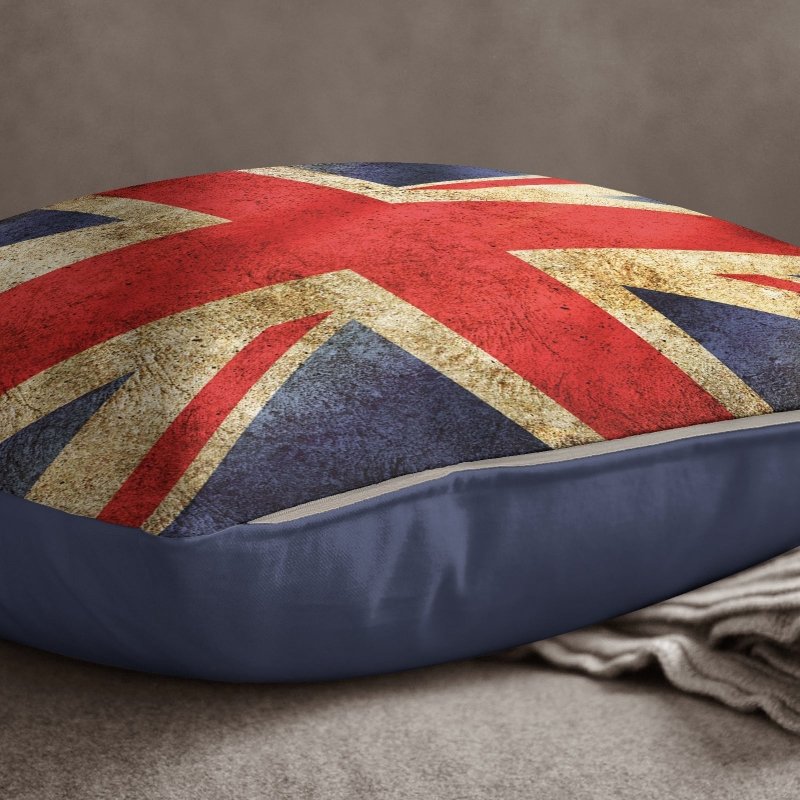 Yoosh Union Jack Grunge - 40 x 40 cm Cushion - Cushions & Covers - British D'sire