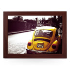 Yoosh VW Beetle Yellow Lap Tray - L0236 - Kitchen Tools & Gadgets - British D'sire
