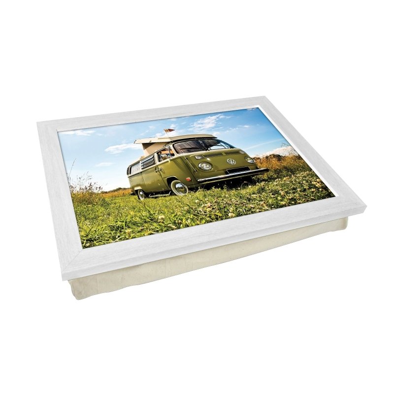 Yoosh VW Camper in Green Lap Tray - L0102 Secondary image
