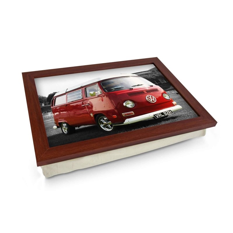 Yoosh VW Camper in Red Lap Tray Secondary image
