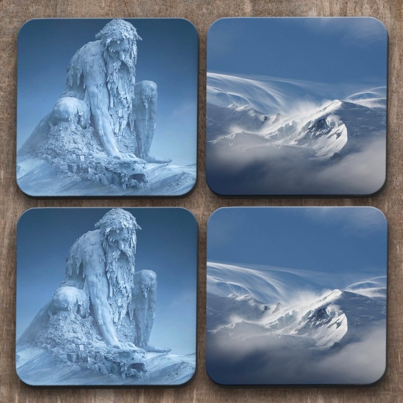 Yoosh Winter Wonders x 4 Coasters - Kitchen Tools & Gadgets - British D'sire