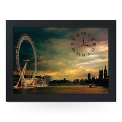 Yoosh Wooden Picture Frame Clock. CL0043 London Eye - Housings & Frames - British D'sire