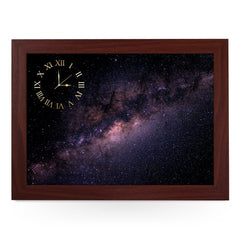 Yoosh Wooden Picture Frame Clock Milky Way Galaxy - Housings & Frames - British D'sire