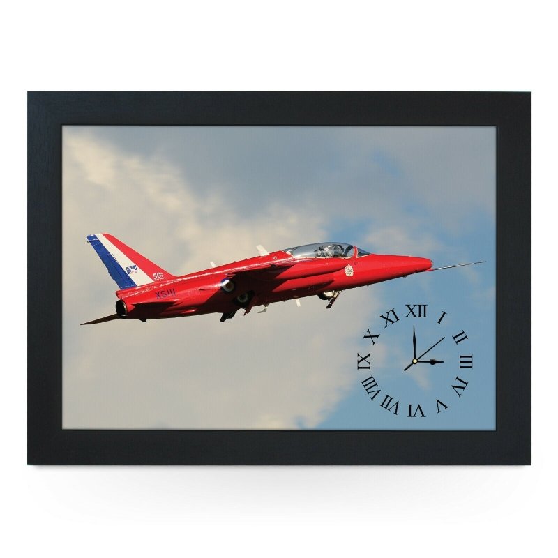 Yoosh Wooden Picture Frame Clock Red Arrow Gnat Secondary image