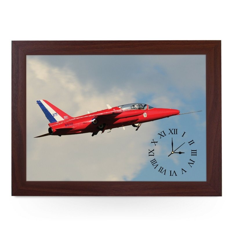 Yoosh Wooden Picture Frame Clock Red Arrow Gnat - Housings & Frames - British D'sire