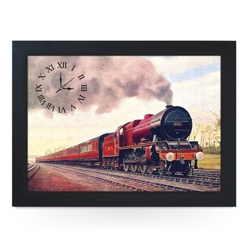 Yoosh Wooden Picture Frame Clock Royal Scotsman 1928 Train Secondary image